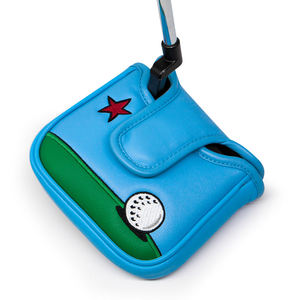 Hot Sale Mallet <b>Putter</b> Headcover Square <b>Putter</b> Head <b>Covers</b> High Quality Custom Golf Headcovers - Product Image 4