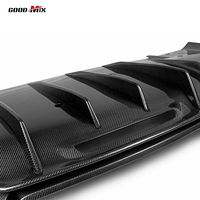 Kit carrosserie en fibre de carbone sèche préimprégnée Paktechz, diffuseur de pare-chocs arrière, spoiler pour Mercedes Benz AMG GT GTS C190 2014 - 2021
