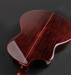 Weifang Rebon 6 corde 41 pollici tutto solido abete rosso e mogano acustica chitarra elettrica - Product Image 6