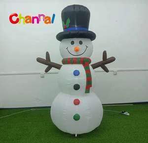 ديكورات عيد الميلاد القابلة للنفخ، مشهد المهد المضيء، زينة عيد الميلاد القابلة للنفخ - Product Image 3