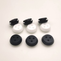 Bouchon d'étanchéité rond à trois trous, trou de 10 mm, en silicone, étanche à l'eau et à la poussière, directement de l'usine