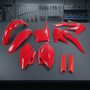Kit Completo di Carene in Plastica Rossa per Honda CRF 450R 2005-2006 070 - Product Image 3