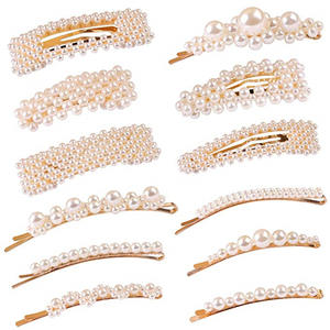 Vente en gros d'épingles à <span class=keywords><strong>cheveux</strong></span> lettre BB en diamant avec perles pinces à <span class=keywords><strong>cheveux</strong></span> de mariée pour femmes et filles - Product Image 4
