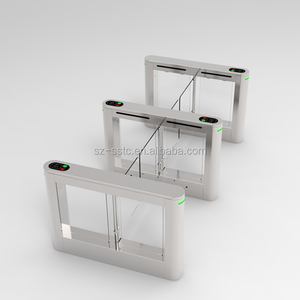 Fastlane turnike küçük ayak izi yaya turnike kapı turnike ince salıncak turnike yüz tanıma RFID paslanmaz - Product Image 2