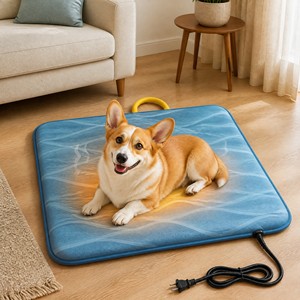 Couverture chauffante électrique pour animaux de compagnie ZT, imperméable et lavable en machine, pour chiens et chats, très vendue - Product Image 1