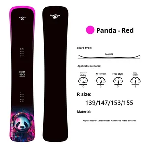 Tabla de Esquí/Snowboard de Fibra de Carbono Ancha y Suave de Una Sola Pieza, Invierno, 150 cm, Juego de Esquí de <span class=keywords><strong>Alta</strong></span> <span class=keywords><strong>Gama</strong></span> - Product Image 6