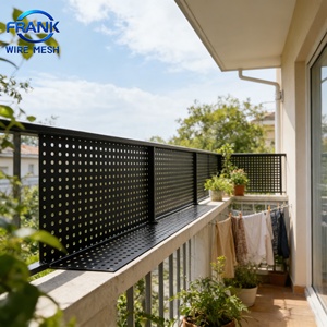 Tôle métallique perforée bleue décorative moderne pour cloison <span class=keywords><strong>de</strong></span> cuisine / séparation d'espace <span class=keywords><strong>de</strong></span> salon / design d'intérieur résidentiel - Product Image 5