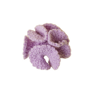 Têtes de fleurs de carnation tricotées à la main, 10 cm et moins, fleurs artificielles pour la décoration artistique - Product Image 5