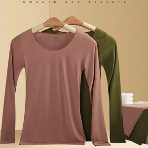 Completo Termico Elasticizzato con Maschera per la Pelle all'Acido Ialuronico, Maniche Lunghe e Pantaloni, per Donna - Product Image 5