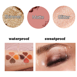 Bán buôn 9 màu sắc bóng mắt trang điểm <span class=keywords><strong>Palette</strong></span> nhãn hiệu riêng DIY <span class=keywords><strong>Eyeshadow</strong></span> <span class=keywords><strong>Palette</strong></span> với Matte ánh sáng lung linh Nude màu phấn mắt - Product Image 4