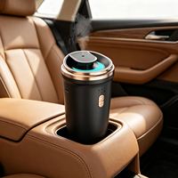 Diffuseur d'arômes intelligent portable rechargeable sans eau pour voiture, fabricant OEM de diffuseurs d'arômes intelligents pour l'intérieur des véhicules, marque privée