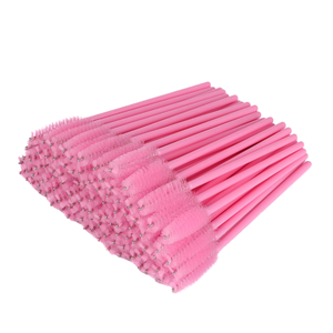 Paquete <span class=keywords><strong>de</strong></span> 50 Cepillos Desechables Rosados para <span class=keywords><strong>Pestañas</strong></span>, Varitas <span class=keywords><strong>de</strong></span> Rímel Rosadas, Herramientas Aplicadoras <span class=keywords><strong>de</strong></span> Maquillaje para Extensiones <span class=keywords><strong>de</strong></span> <span class=keywords><strong>Pestañas</strong></span> - Product Image 1