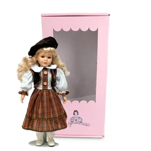 창 포함 공장 가격 맞춤 로고 인형 상자 포장 장난감 상자