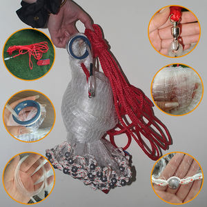 <span class=keywords><strong>Filet</strong></span> <span class=keywords><strong>de</strong></span> pêche <span class=keywords><strong>de</strong></span> lancer <span class=keywords><strong>de</strong></span> pêcheur <span class=keywords><strong>de</strong></span> <span class=keywords><strong>filet</strong></span> <span class=keywords><strong>de</strong></span> fonte commercial résistant - Product Image 2