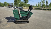 Mini-Dumper Raupenlader Robust Langlebig Kraftstoffsparend Briggs&Stratton Vanguard Motor Eaton Hydraulikpumpe Hohe Nutzlast