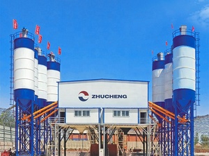 Professionelle stationäre automatische Betonmischanlage und Produktionslinie mit Pumpenmotor und Getriebe zum Verkauf - Product Image 4