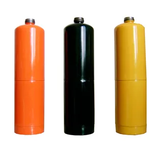 DOT 39 14.1 oz bombola per Gas propano in acciaio per brasatura a saldatura monouso portatile vuota