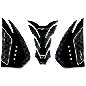 Kit adesivo serbatoio in resina 3D compatibile con moto carbonio Yamaha FZ8 stile migliorato per la personalizzazione - Product Image 1