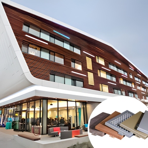 Paneles de Pared Cortina de Aluminio Paramétricos 3D Personalizados, Revestimiento de Fachada Metálica Ondulada, Decoración Exterior de Edificios - Product Image 6