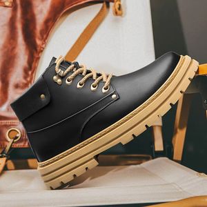 Men's Oxford Cow Leather <b>Height</b> <b>Increasing</b> Elevator Shoes with Rubber Outsole Pvc <b>Insoles</b> Mesh Lining High Top Plus Size 37-46 - Product Image 3