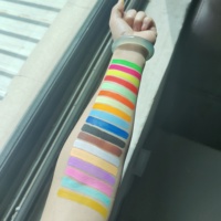 Peinture corporelle pour enfants à base d'eau, non toxique, silicone, 18 couleurs, pour Halloween, Noël, maquillage corporel