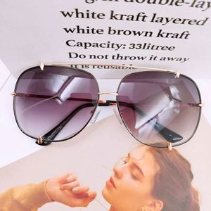 Gafas de Sol de Moda al por Mayor, Estilo Retro 2020, Montura Grande, Protección UV400, Montura de Aleación, Gafas de Sol Extra Grandes para Mujer - Product Image 4