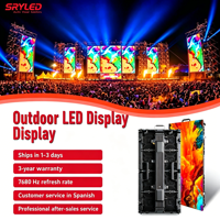 Panel LED Meksiko Tersedia 500x1000mm 500x500 P2.6 P2.9 P3.91 Layar LED Luar Ruangan Indoor Acara Panggung Sewa Layar LED