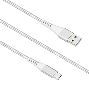 Xu Hướng 2025 OEM 4ft USB-A Để Loại C Nhanh Chóng Sạc Cáp Màu Đen Nylon Bện Hackly Thiết Kế Sắc Nét Cho Iphone - Product Image 3