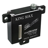 Moteur sans noyau haute tension KINGMAX CLS0612W, servo numérique à engrenages métalliques pour avions RC à voilure fixe et drones