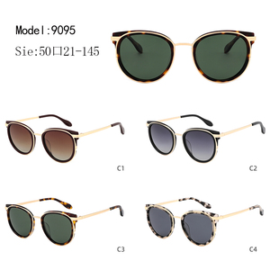 Gafas de sol tipo ojo de gato para mujer, lentes marrones degradados con montura completa, protección UV 100%, protección solar para adultos - Product Image 3