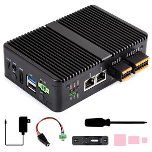 Ordinateur industriel IPCBOX-CM5-A Gigabit/2.5G à double port pour Raspberry Pi CM5, prenant en charge la sortie double 4K et l'accès au réseau 4G/5G K589 - Product Image 1