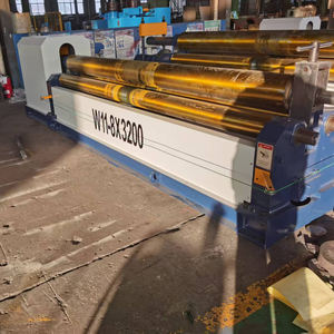 High Accuracy Industrial Use 3 Rollers Carbon Steel Plate Manual Roller <b>Bending</b> <b>Machine</b> for Aluminum Stainless Steel - Product Image 1