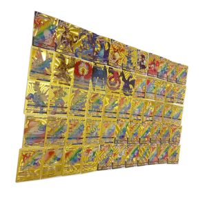 Shop Online Gold Pokemon Vmax Cards Waterproof & Custom Game Packs |  Alibaba.com