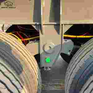 Camion de livraison minier industriel lourd à 6 essieux, remorque à benne latérale hydraulique de 45 m³ - Product Image 5