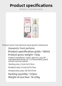 Perfume Corporal de Lujo para el Cabello, Aroma Duradero, Ecológico, Profesional, de Alta Calidad, con Aroma Amaderado, Floral y Afrutado, 100 ml, para Mujer, Cabello Seco - Product Image 6