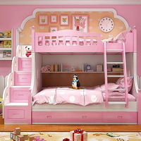 Camas Literas para Niños a Precios de Fábrica, con Escaleras, para Muebles de Dormitorio