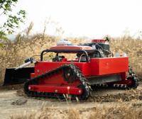 2025 nouveau DZR manufacture prix le plus bas 1070mm hauteur de coupe zéro tour tondeuse Slpoe tondeuse à gazon Robot chenille coupe-herbe Machine
