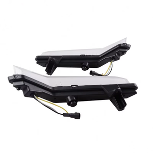 Đèn pha LED DRL YongJin, đèn chiếu sáng phía trước với đèn xi nhan vàng nhấp nháy cho phụ tùng xe Can Am Defender UTV - Product Image 6