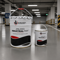 Peinture époxy imperméable à séchage rapide, peinture pour sols en sable coloré