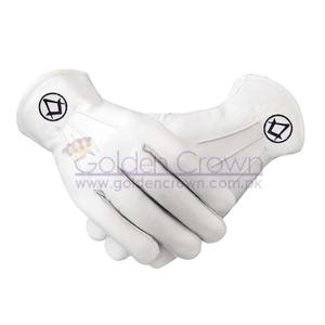 Freemasons ถุงมือหนังสำหรับเด็ก, ถุงมือหนังสีดำ - Product Image 1
