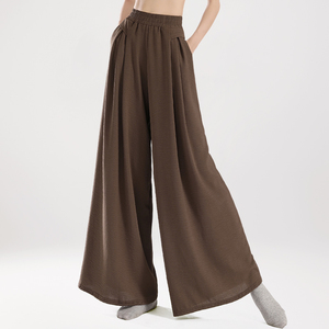 Vêtements de <span class=keywords><strong>danse</strong></span> <span class=keywords><strong>classique</strong></span> chinoise moderne pour femmes, pantalon à jambes larges pour adultes, vêtements de tous les jours, pantalon de <span class=keywords><strong>danse</strong></span> grande taille - Product Image 3