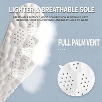 Semelles intérieures Cloud 4D confortables, haute élasticité, absorbant les chocs, en PU, anti-odeur, absorbant la transpiration, respirantes, couleurs personnalisables