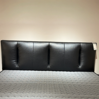 Lit King Size Moderne en Bois Massif et Cuir Vonliva - Meubles de Chambre à Coucher Personnalisables de Luxe pour Hôtel et Appartement, Confort Optimal