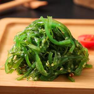 Salade d'algues vertes japonaises de qualité supérieure 350g assaisonnée au sésame en sachet (prête à consommer) - Product Image 4