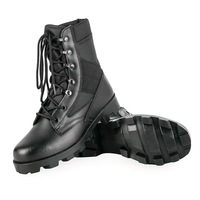 Bottes de combat respirantes en caoutchouc pour le printemps et l'été, chaussures tactiques de randonnée et d'alpinisme à tige haute pour hommes et femmes