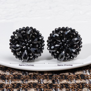 Thanh Lịch Handmade Thân Thiện Với Môi Sang Trọng Hoa Hình Nấm Mô Hình Nhựa & Thủy Tinh Đính Cườm Pha Lê Chân Kết Hợp Thiết Kế Nút - Product Image 4