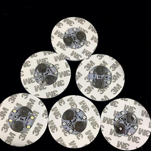 Sous-verre autocollant de tasse lumineuse populaire pour les fêtes de remise des diplômes du poisson d'avril bouteille de liqueur de vin décorations de mariage porte-gobelet - Product Image 4