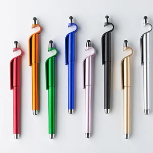热销促销笔定制商标印花多色可爱塑料圆珠笔