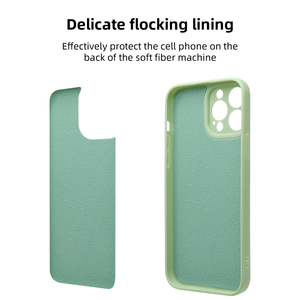 <span class=keywords><strong>Coque</strong></span> de téléphone en TPU souple de couleur mate personnalisée avec logo d'usine à prix avantageux pour iPhone 11 12 13 14 Pro Max - Product Image 4
