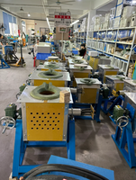 100kg 500kg 1T 2T 5T Four Fonderie Fonderie Acier Fer Métal Fusion Induction Électrique Four Industriel pour Fonte